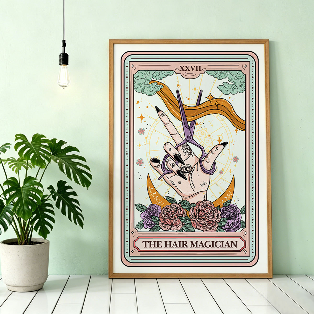 Purplehecate The Hair Magician Tarot Unframed Poster