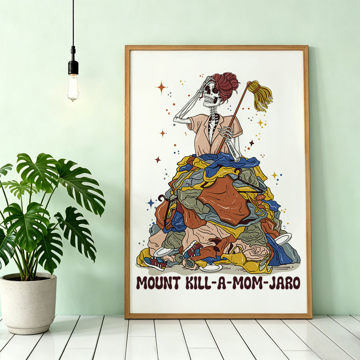 Purplehecate Mount Mom's Chaos Unframed Poster