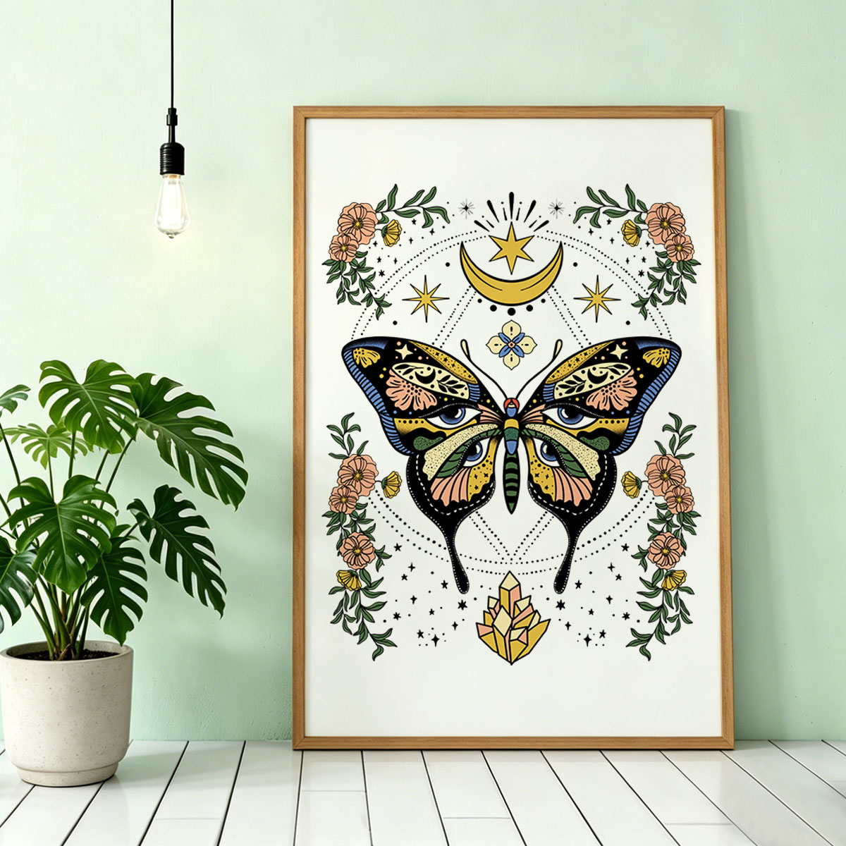 Purplehecate I Am Opening Unframed Poster