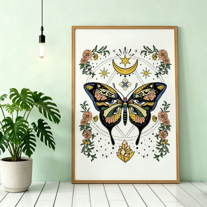 Purplehecate I Am Opening Unframed Poster