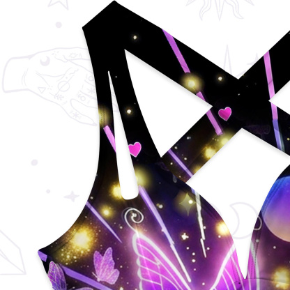 Purplehecate Spell of the Star Butterfly One-Piece Swimsuit