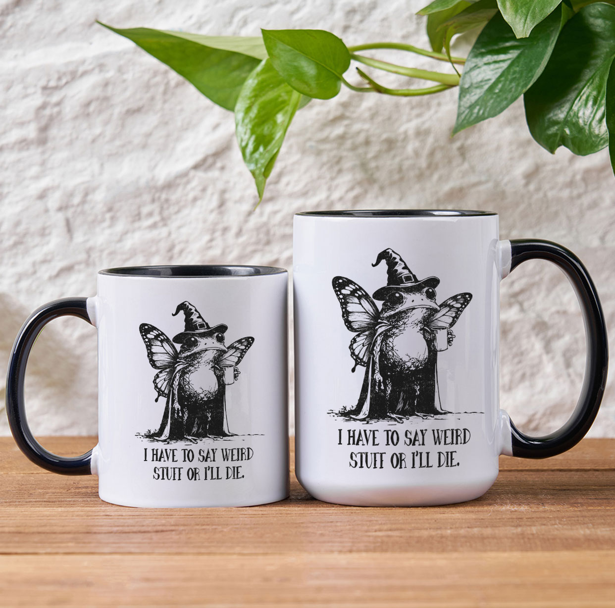 Purplehecate I Have to Say Weird Stuff Or I'll Die Mug