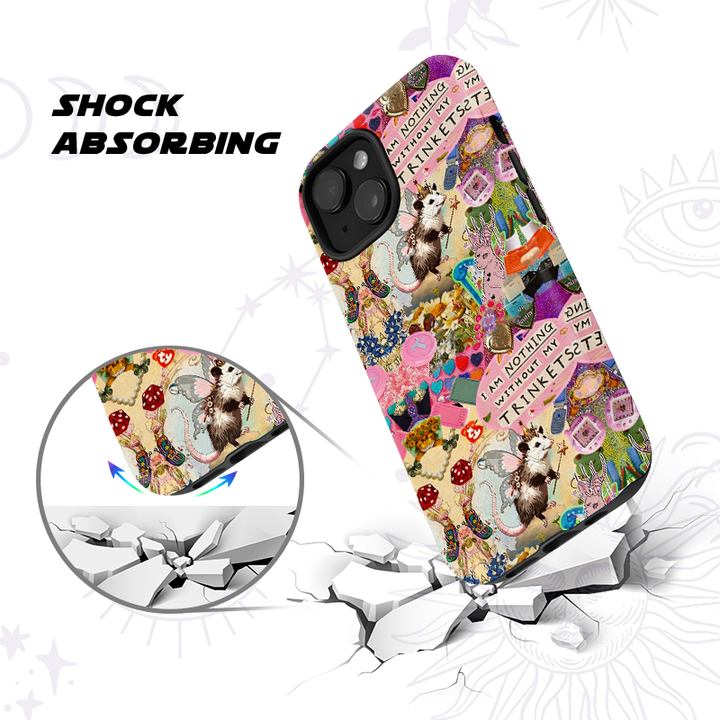 Purplehecate The Opossum Queen's Hoard Phone Case