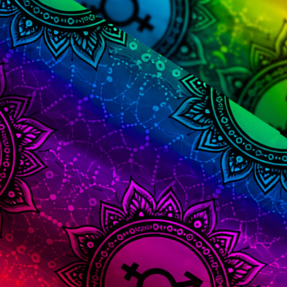 Purplehecate Pride Rainbow Spiritual Chakra Sun  Wide Straps Maxi Dress