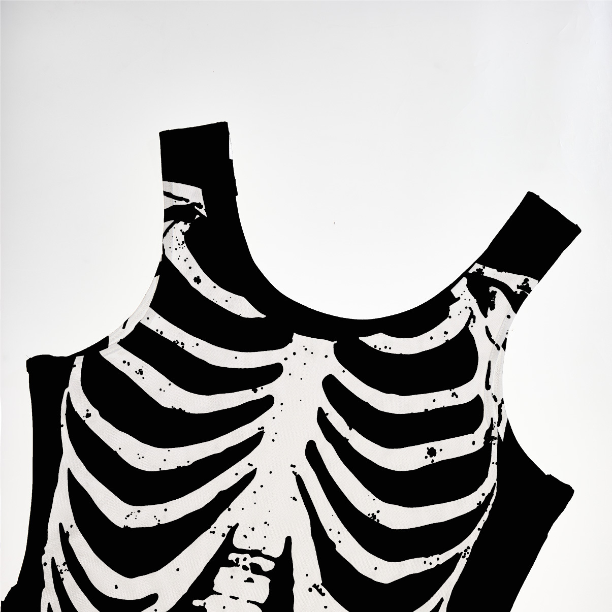 Purplehecate Mystic Mermaid Skeleton Mesh Maxi Tank Beach Dress