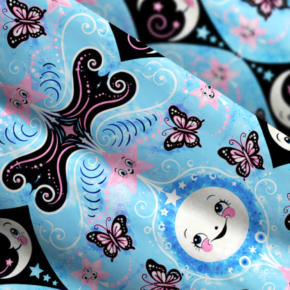 [Copy]Purplehecate Summer Watermelon Mystic Skull Wide Straps Maxi Dress