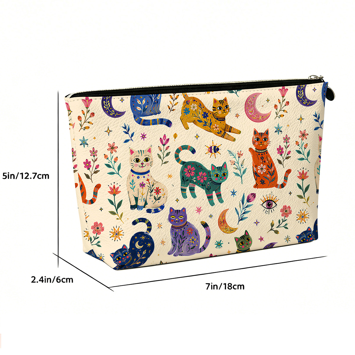 [Copy]Purplehecate First Of All I'm A Delight Cat Makeup Bag
