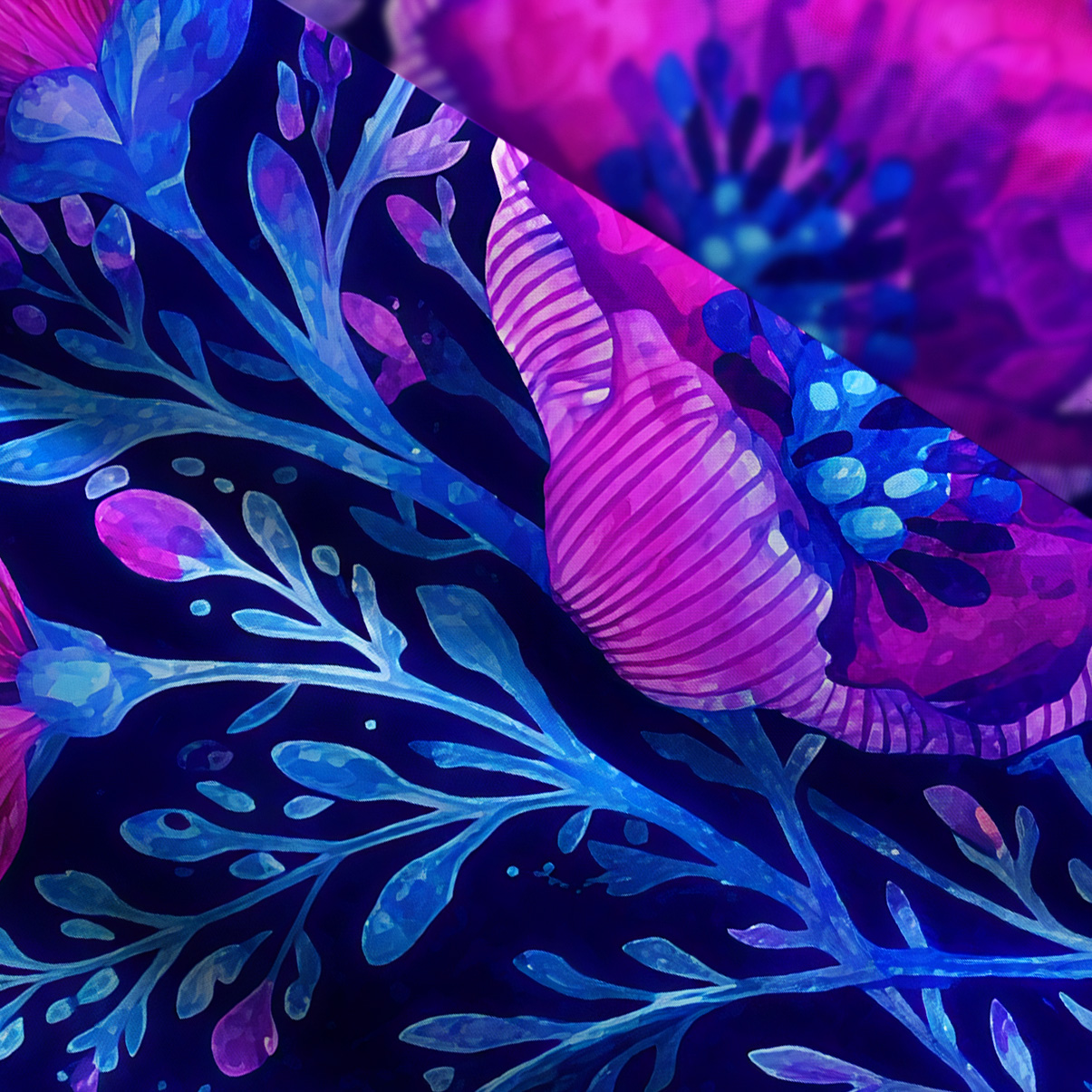Purplehecate Lunar Bunny Wildflowe Wide Straps Maxi Dress