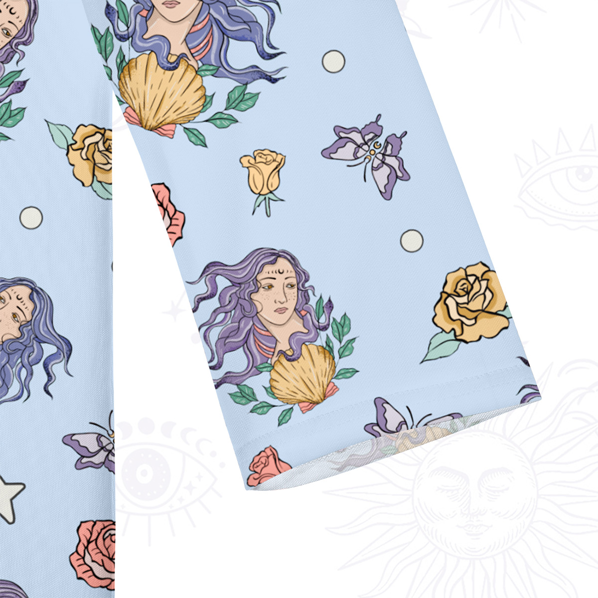 Purplehecate Virgo Spirit Zodiac Beachwear Cover-Up Dress