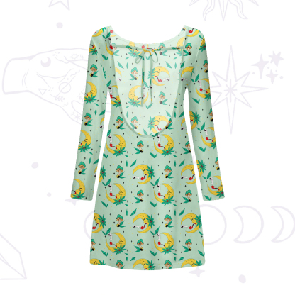 Purplehecate The Midnight Smoker Beachwear Cover-Up Dress