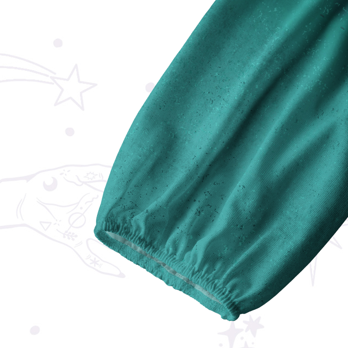 Purplehecate Alien Lake Monster Encounter Split Neck Tie Blouse