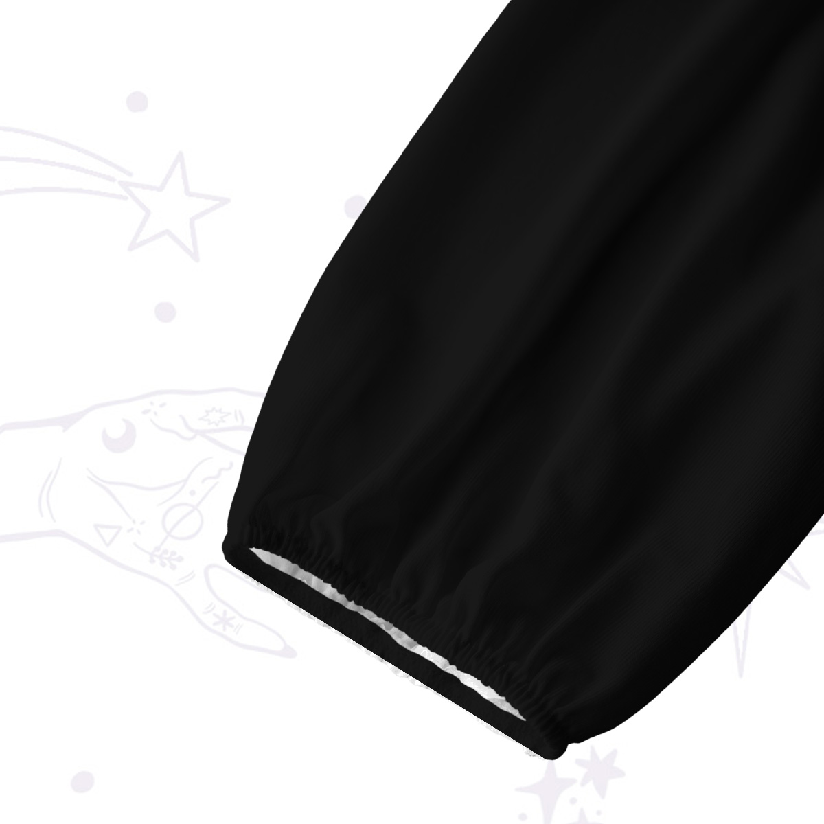 Purplehecate Yin Yang Cat Lover Split Neck Tie Blouse