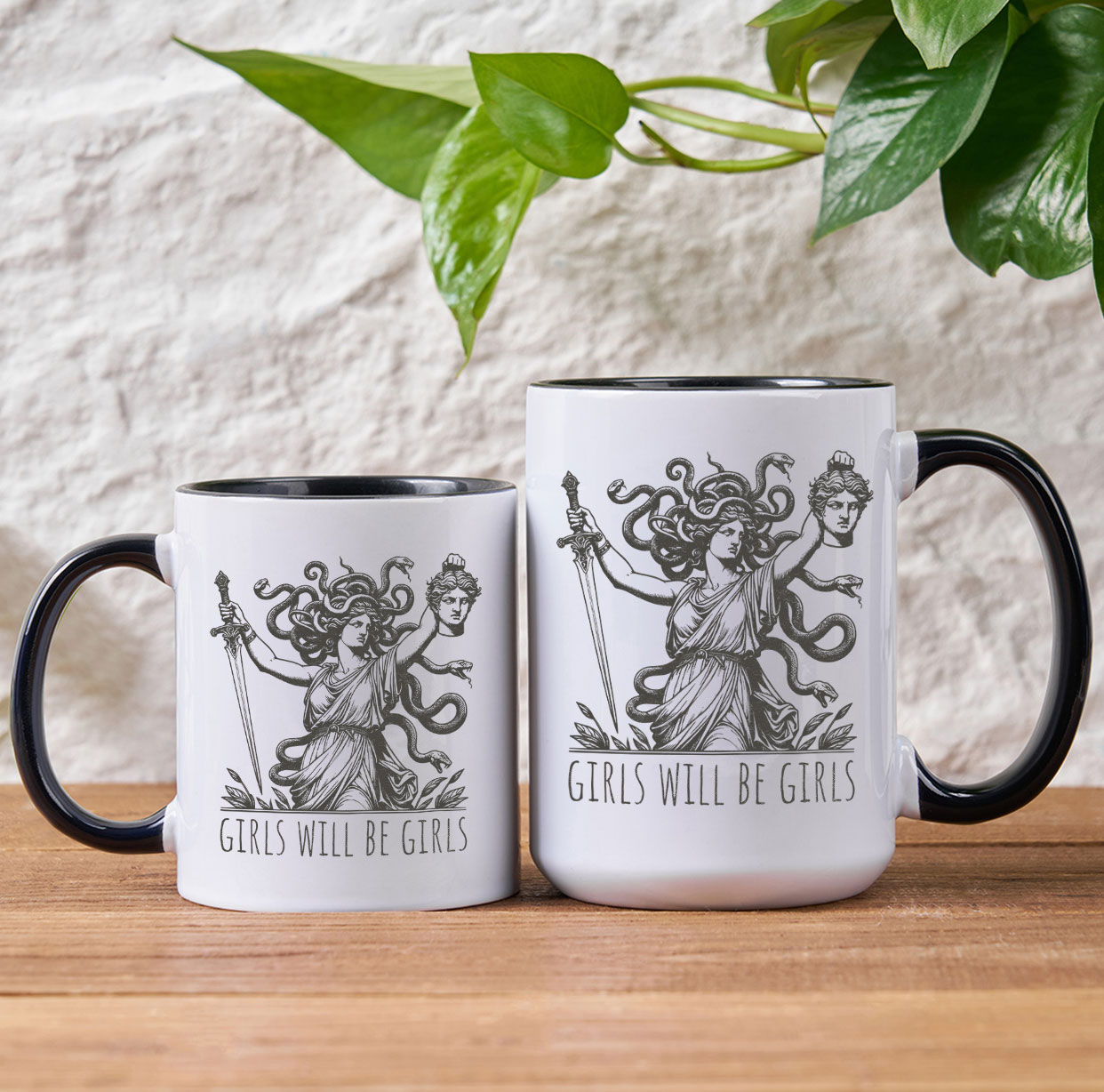 Purplehecate Girls Will Be Girls Medusa Mug