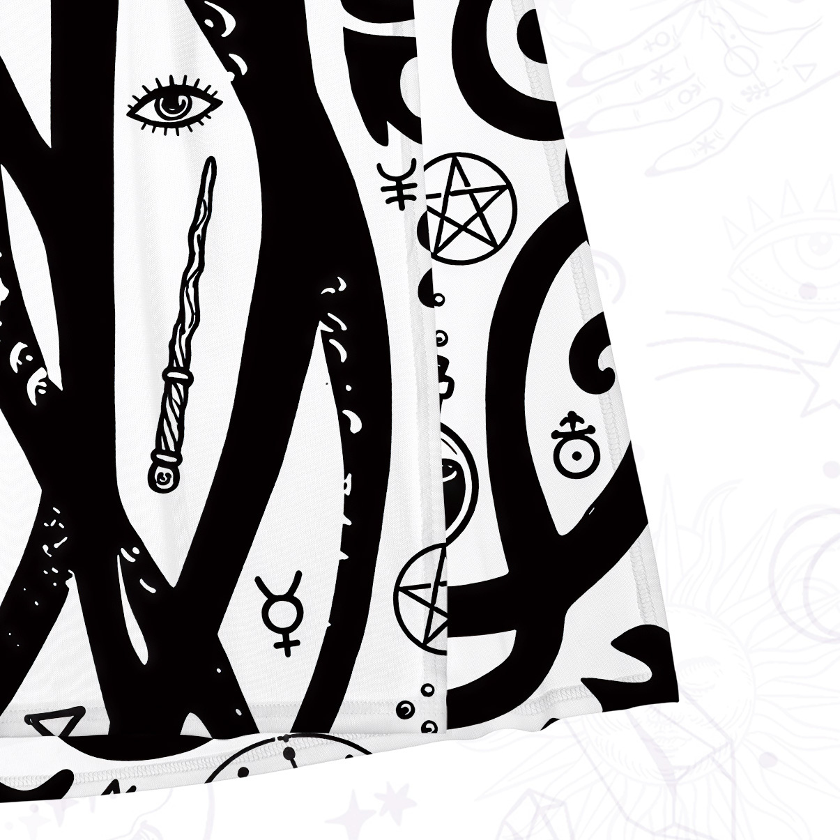 Purplehecate Dark Ocean Sigil Octopus Tentacle Mesh Maxi Tank Beach Dress