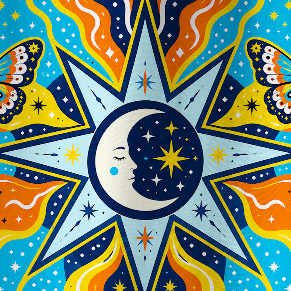 Purplehecate Mystic Solar Compass All Over Print T-Shirt