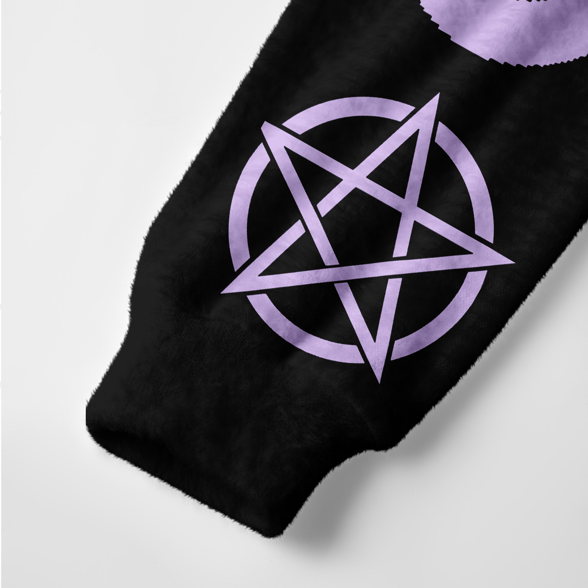 Purplehecate Goth Hex Black Cat Skulls Ugly Cardigan Sweaters