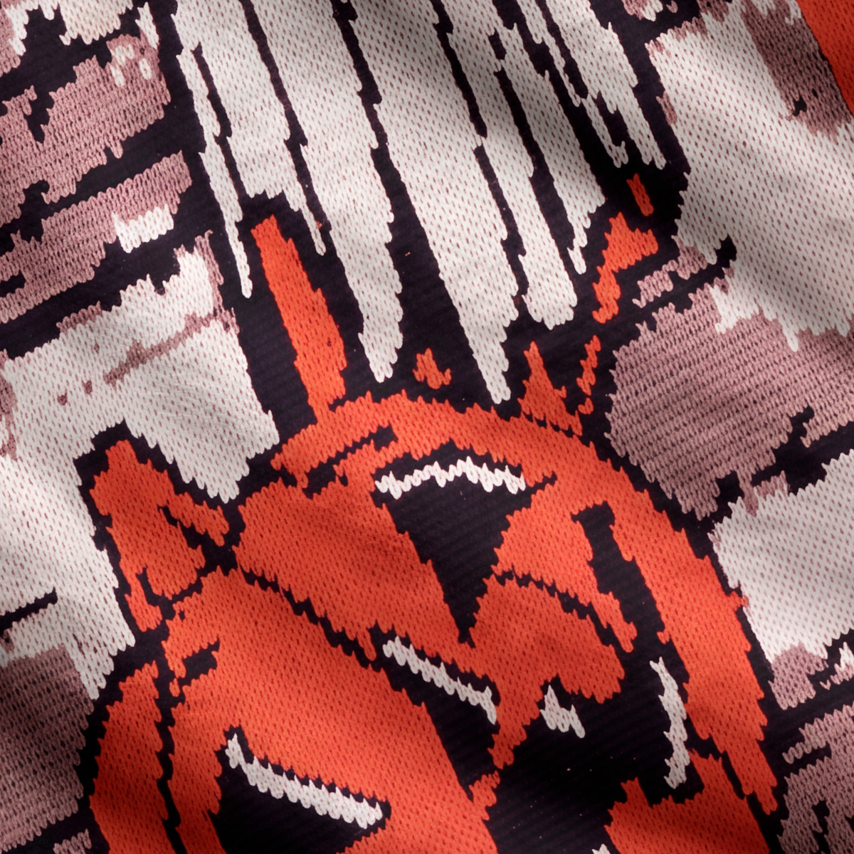 Purplehecate Pumpkin Orange Ghost Ugly Cardigan Sweaters