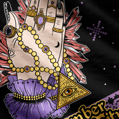 Purplehecate Remember Your Divinity Ugly Cardigan Sweaters