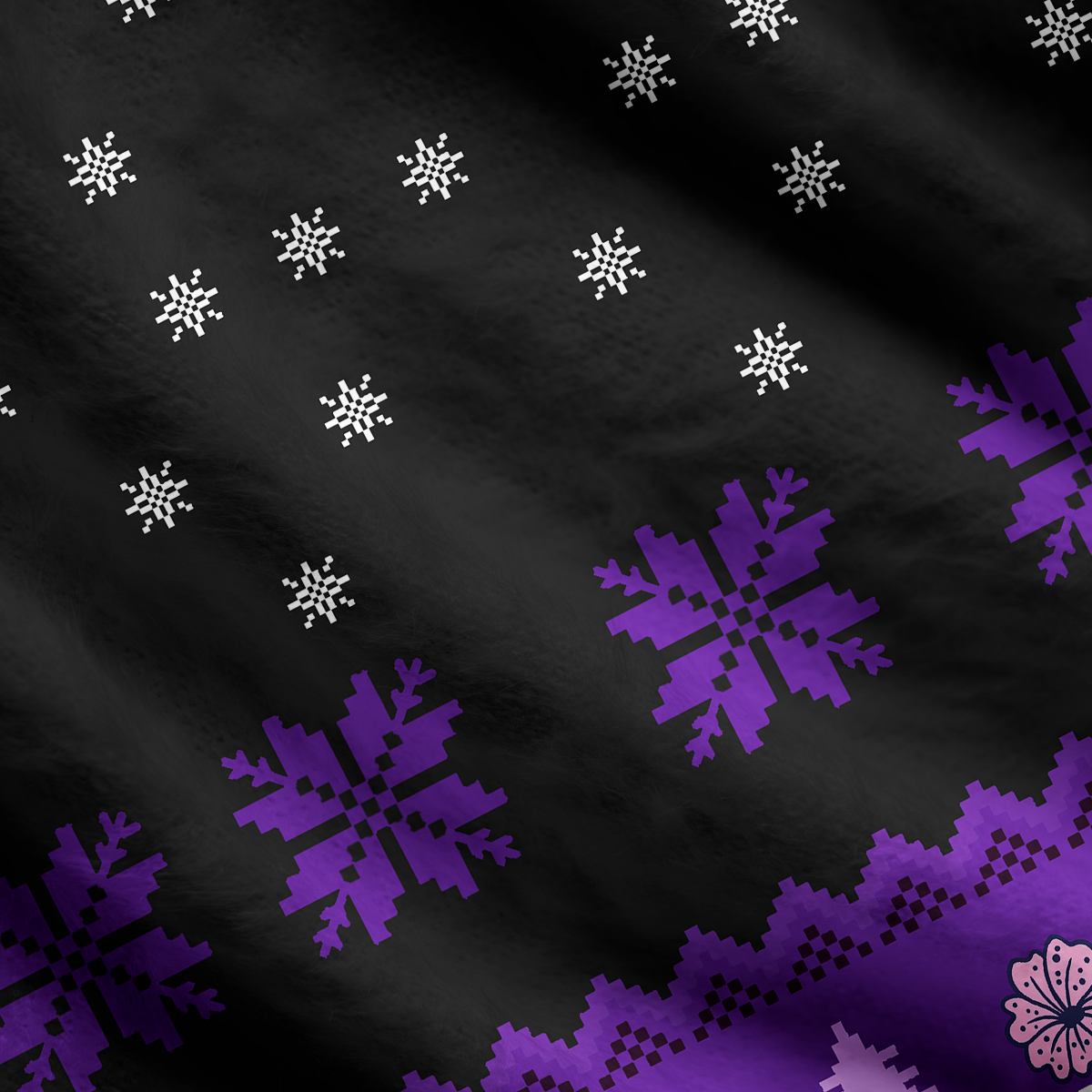 Purplehecate Moon Phase Bat Ugly Cardigan Sweaters