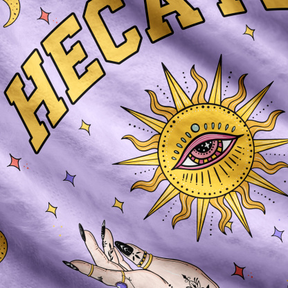 Purplehecate Hecate Moonlight Sorcery Ugly Cardigan Sweaters