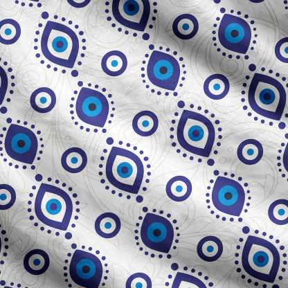 Purplehecate Evil Eye Protection Ugly Cardigan Sweaters