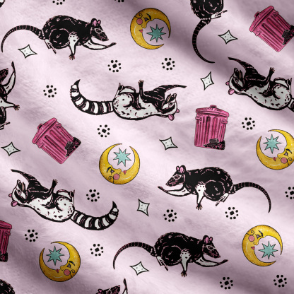 Purplehecate Midnight Team Trash Ugly Cardigan Sweaters