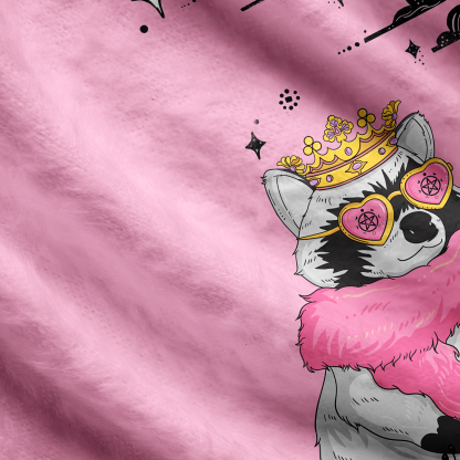 Purplehecate Bow Down Peasants Ugly Cardigan Sweaters
