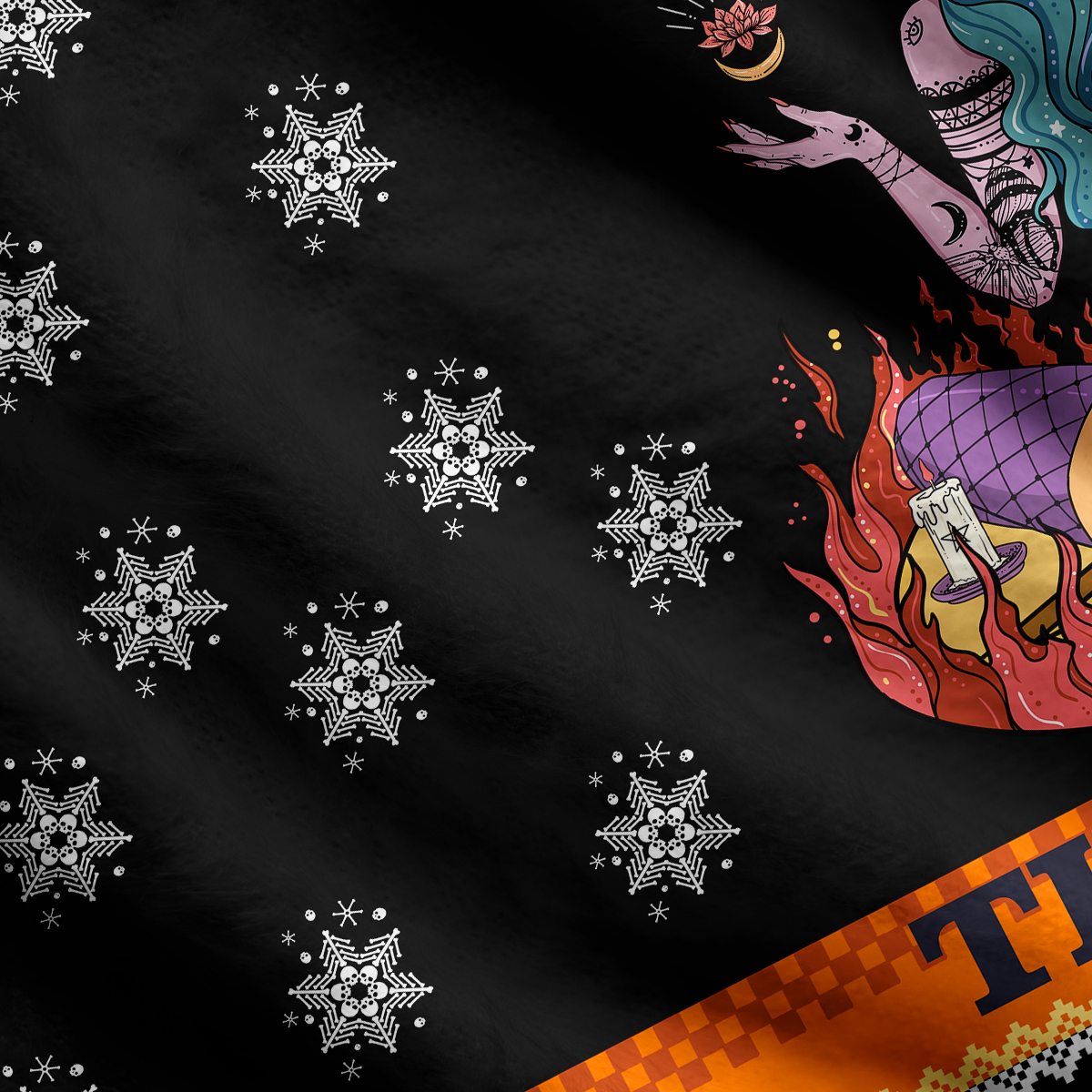 Purplehecate The Witch Ugly Cardigan Sweaters