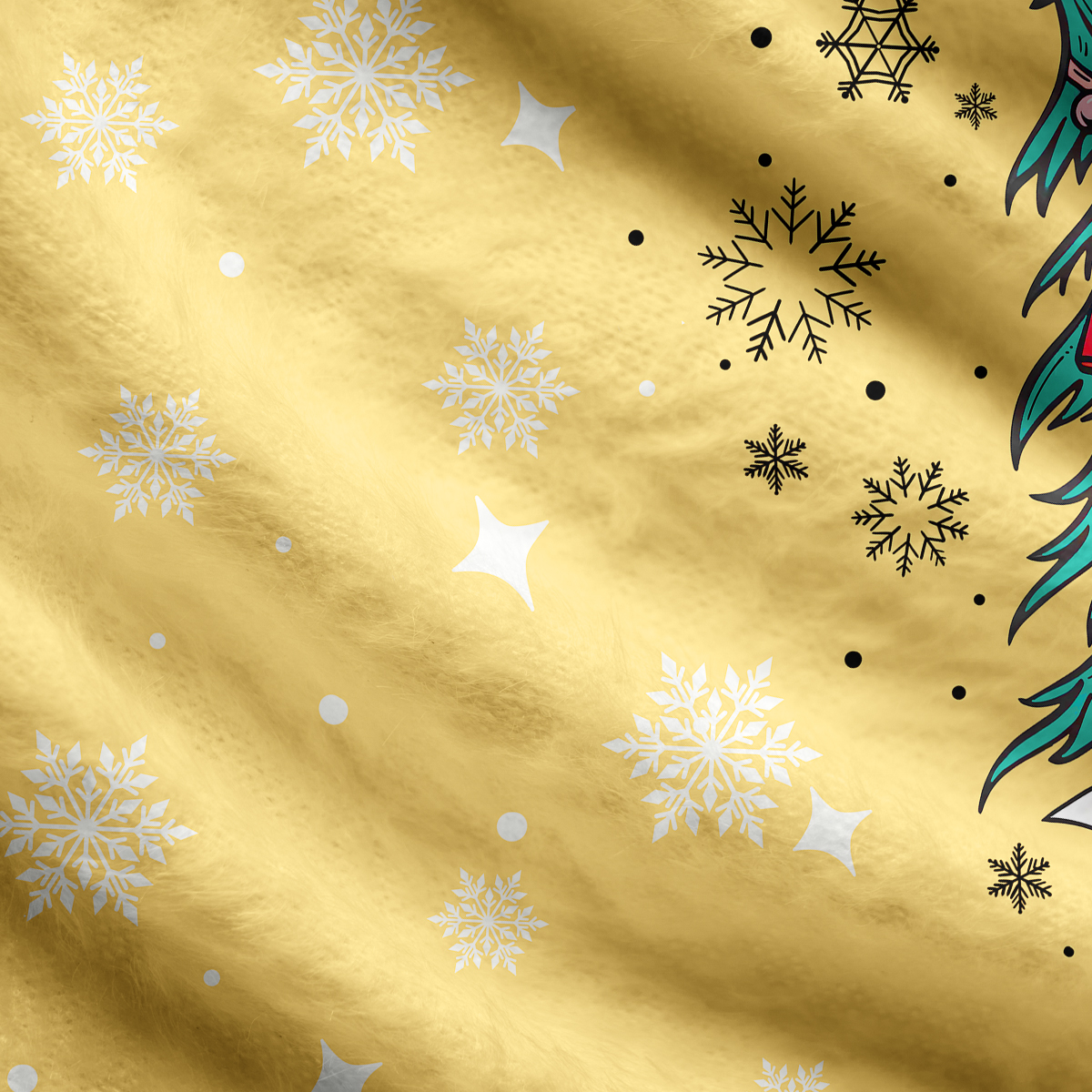 Purplehecate Sorta Merry Sorta Scary Christmas Ugly Cardigan Sweaters