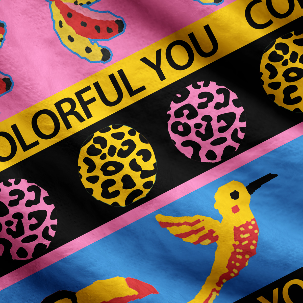 Purplehecate Viva Colorful You Ugly Cardigan Sweaters
