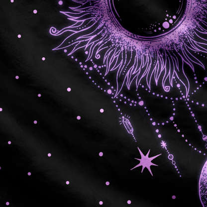 Purplehecate Radiance Of Sun And Moon Ugly Cardigan Sweaters