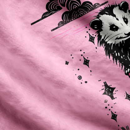 Purplehecate The Team Trash Raccoon & Possum Tarot Ugly Cardigan Sweaters