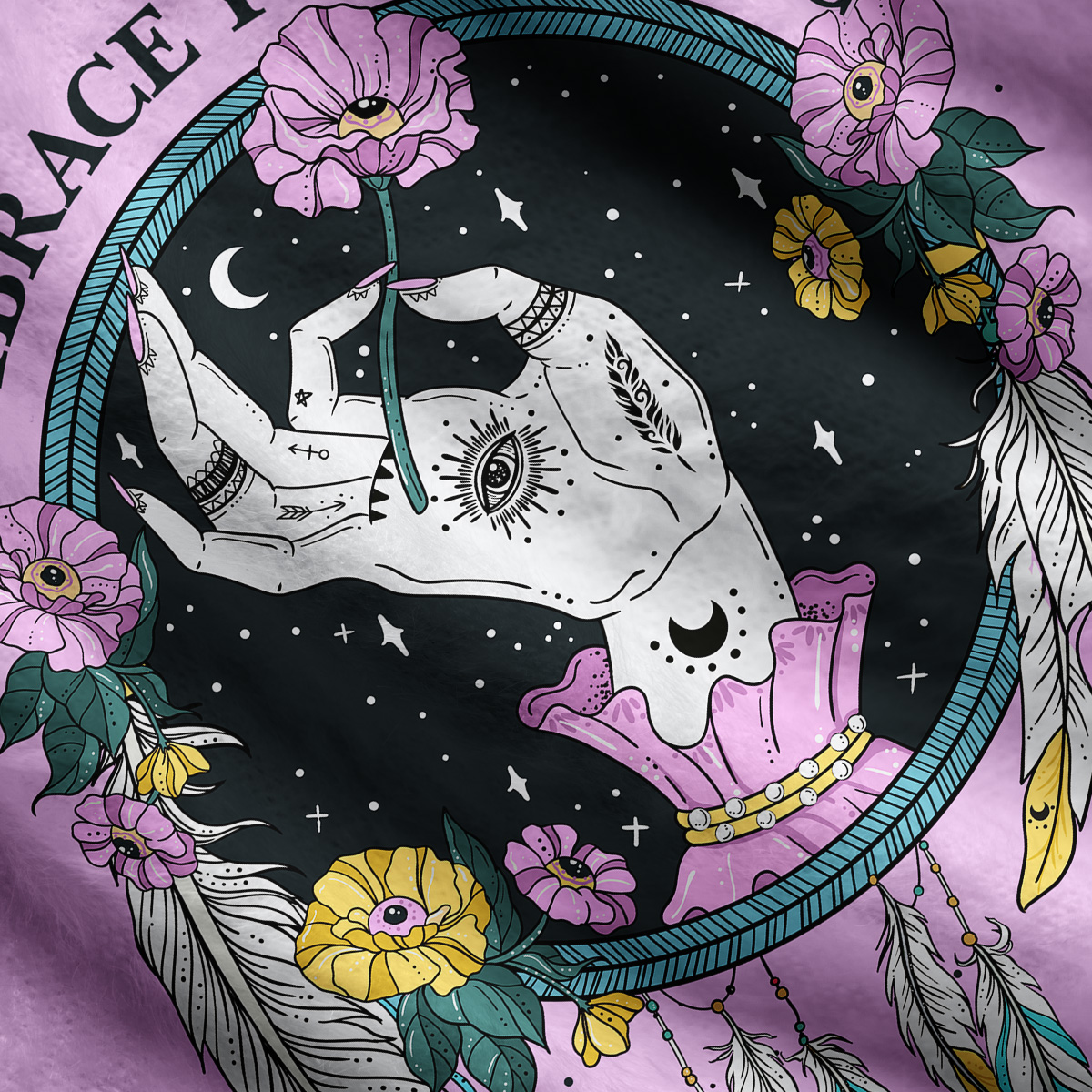 Purplehecate Embrace Your Magic Ugly Cardigan Sweaters