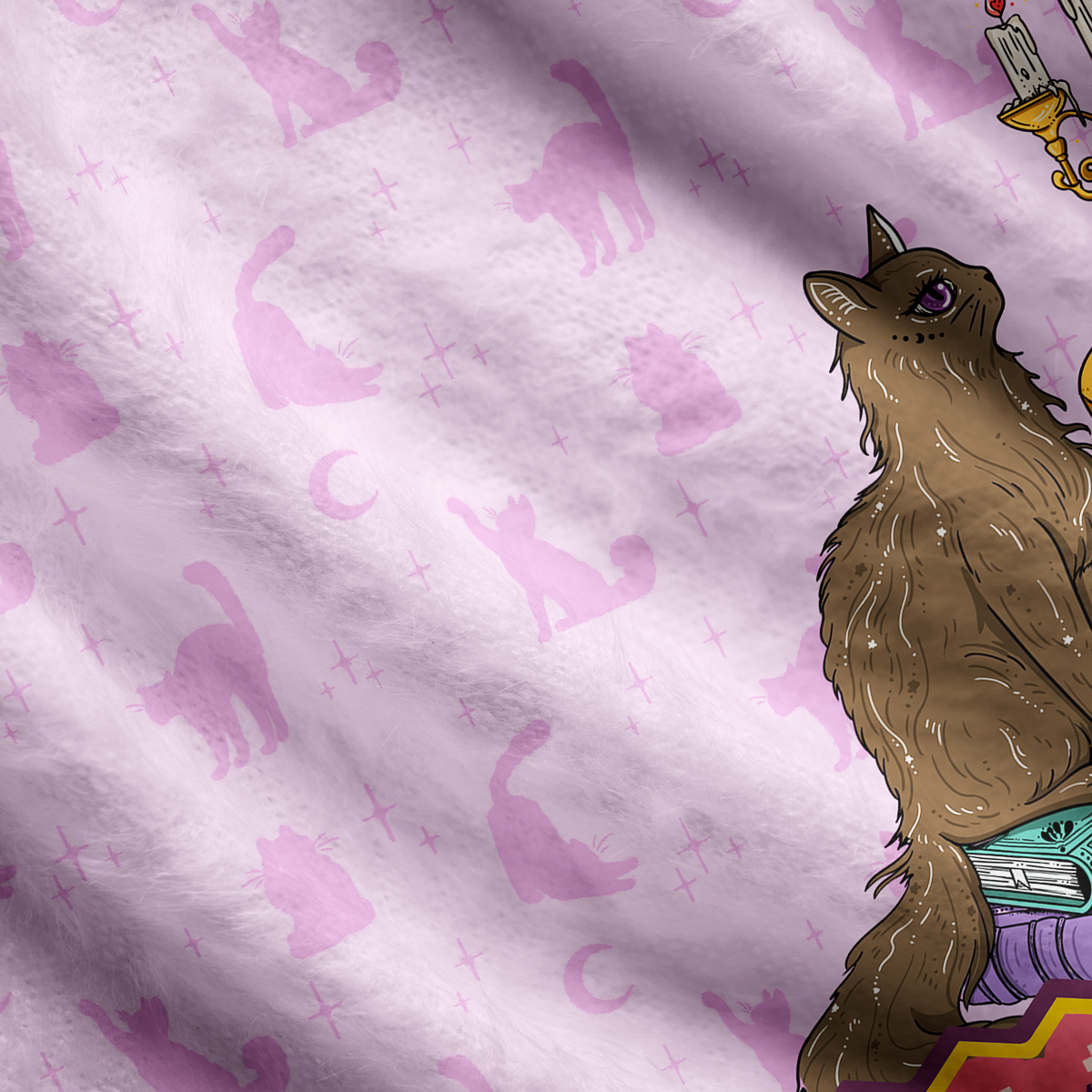 Purplehecate The Cat Witch Mom Tarot Ugly Cardigan Sweaters