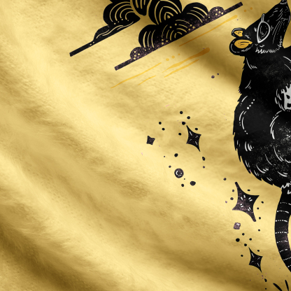 Purplehecate The Team Trash Opossum Tarot Ugly Cardigan Sweaters