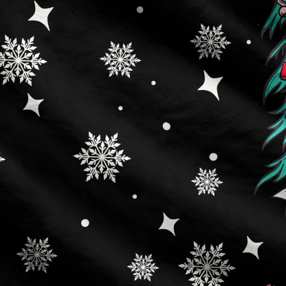 Purplehecate Sorta Merry Sorta Scary Christmas Ugly Cardigan Sweaters