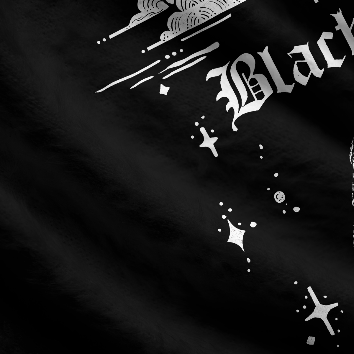Purplehecate Black Death European Tour Ugly Cardigan Sweaters