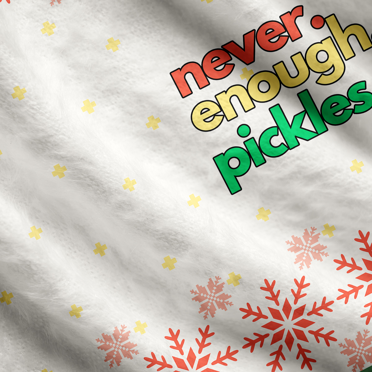 Purplehecate Funny Never Enough Pickles Ugly Cardigan Sweaters