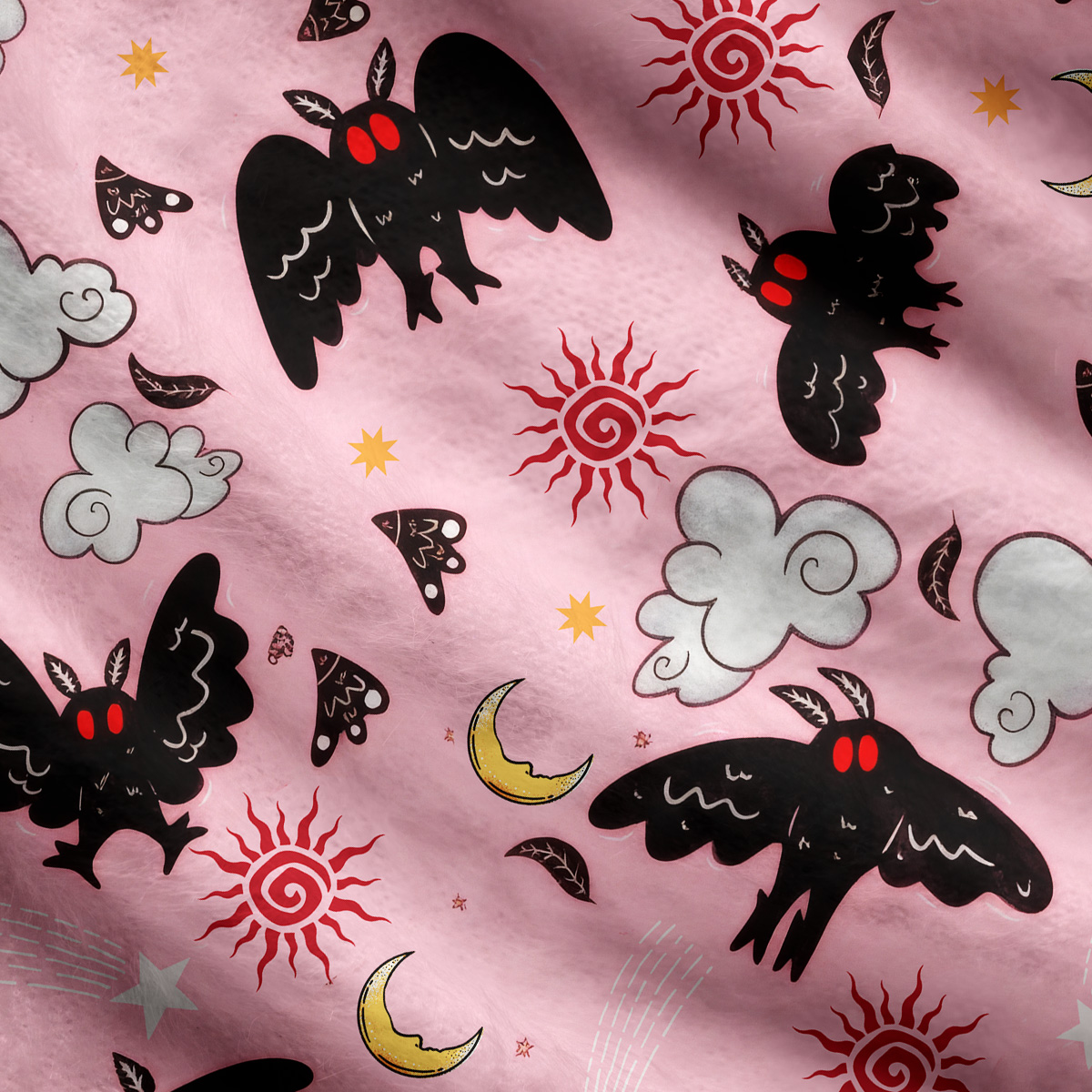 Purplehecate Cryptid Mothman Ugly Cardigan Sweaters