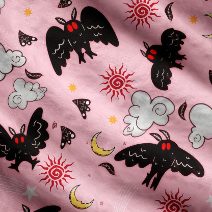 Purplehecate Cryptid Mothman Ugly Cardigan Sweaters