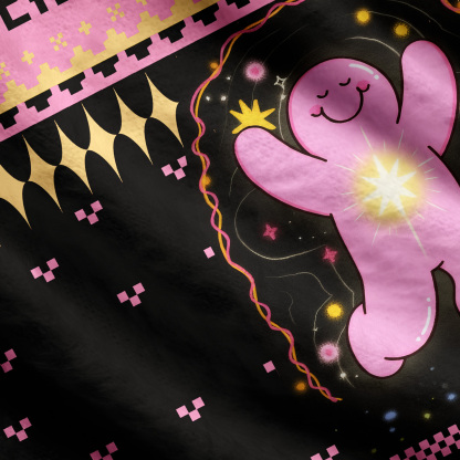 Purplehecate Everything Is Energy Ugly Cardigan Sweaters