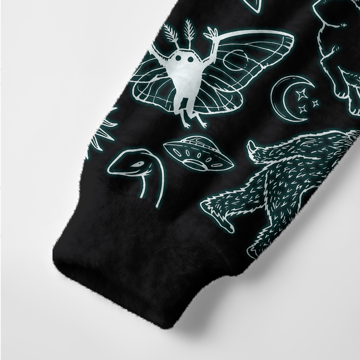 Purplehecate Cryptid Ugly Cardigan Sweaters