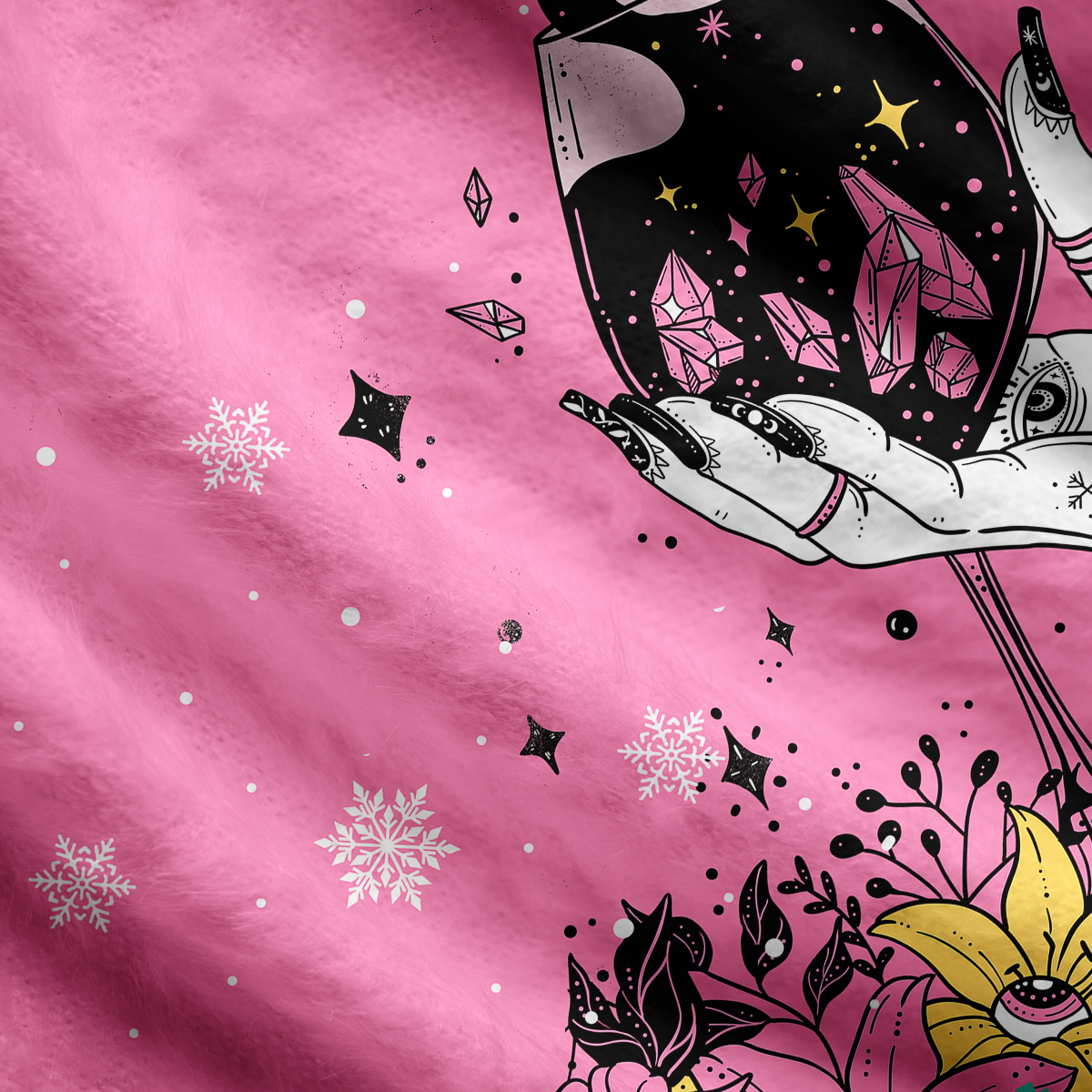 Purplehecate The Mega Pint Tarot Card Ugly Cardigan Sweaters