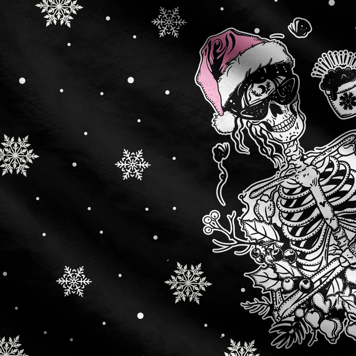 Purplehecate Everything Is Fine Christmas Ugly Cardigan Sweaters