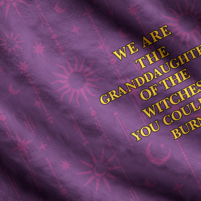 Purplehecate We Are the Granddaughters of the Witches You Could Not Burn Ugly Cardigan Sweaters