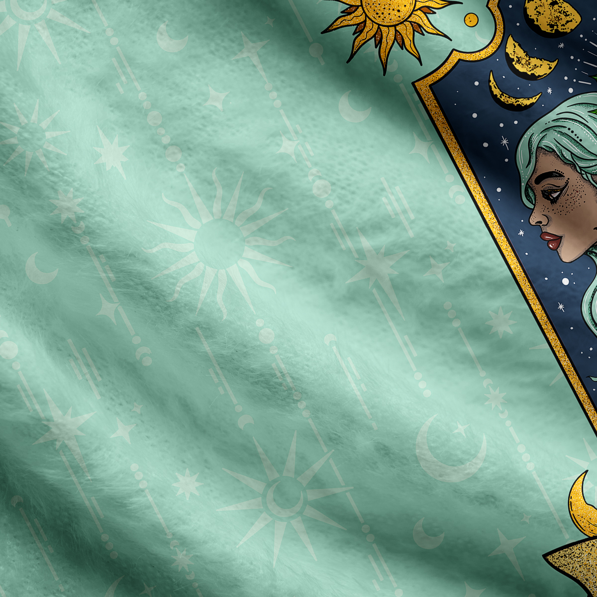 Purplehecate Gemini Zodiac Ugly Cardigan Sweaters