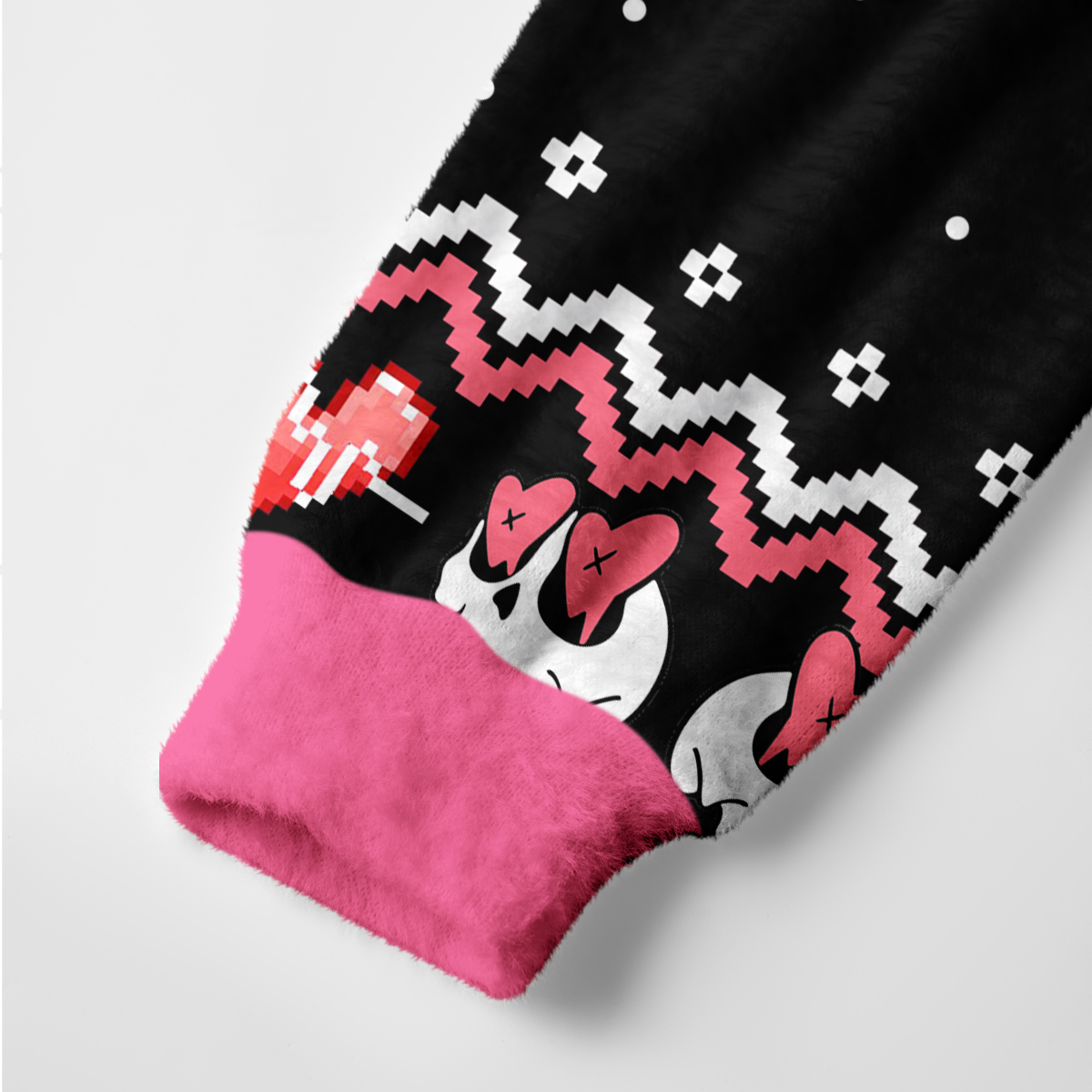 Purplehecate Don't Play With My Heart Ugly Cardigan Sweaters