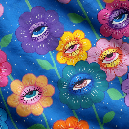 Purplehecate Garden of Illusion Ugly Cardigan Sweaters