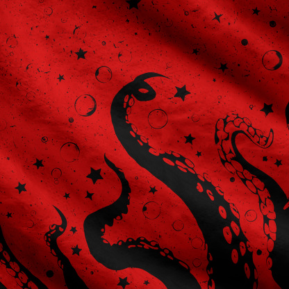 Purplehecate Tentacles of the Deep Ugly Cardigan Sweaters