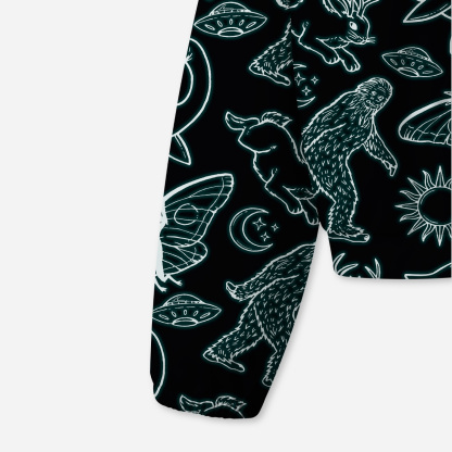 Purplehecate Cryptid All-Over Print Hoodie